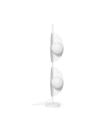 Ummo lampa podłogowa Sallo F 2xG9 biała 112cm SAF211P1