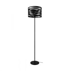 Eglo lampa podłogowa Cremella E27 czarna 151cm 99507