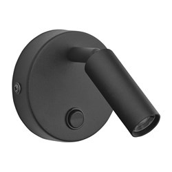 TK Lighting kinkiet (reflektorek) Enzo G9 czarny 4237