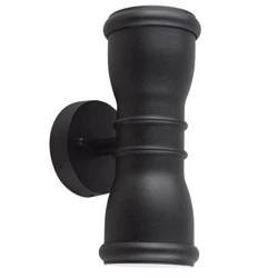 Elstead kinkiet zewnętrzny Malvern 2xGU10 czarny IP44 GZH-MALV