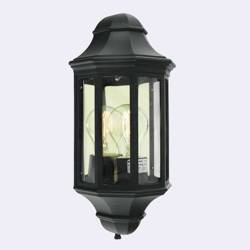 Norlys kinkiet zewnętrzny Genoa Mini E27 czarny IP54 175BL