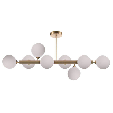 Light Prestige plafon Dorado 8xE14 biało/złota LP-002/8P