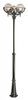 Su-ma latarnia Kule z koszykiem 250 3xE27 czarna/patyna 185-285cm IP43 OGMWN 3 KPO 250 FU