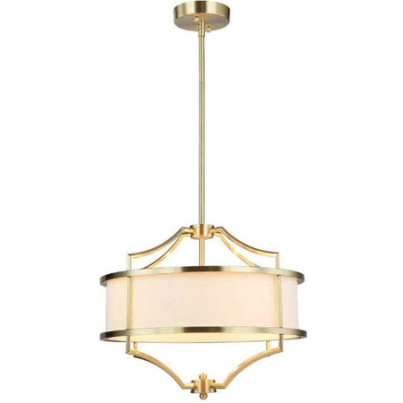 Orlicki Design żyrandol / lampa wisząca Stesso Old Gold S 4xE27 złoto/biała OR80926