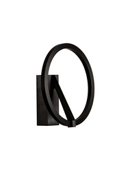 Luces Exclusivas kinkiet LED Zudanez 10W 457lm 2700-4000K IP20 czarny LE44775