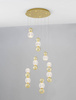 Luces Exclusivas lampa wisząca LED Ponce 42W 3289lm 3200K złota LE42702
