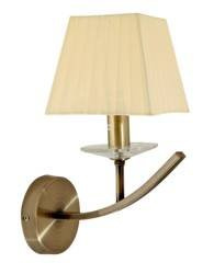 Candellux kinkiet Valencia E14 beżowo/patynowy 21-84012