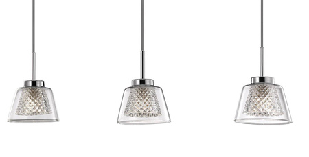 Luces Exclusivas lampa wisząca Yopal 3xG9 przezroczysta LE41832