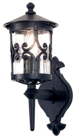 Elstead kinkiet zewnętrzny Hereford E27 czarny IP23 BL10-BLACK