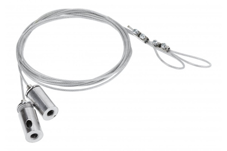 GTV linka stalowa do zawieszania opraw oświetleniowych 200 cm OS-HERZW1-00