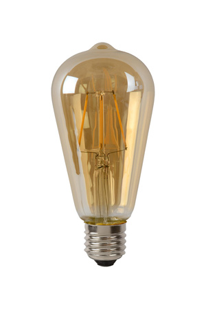 Lucide żarówka LED ST64 E27 Filament 5W 500LM 2700K bursztynowa 49068/05/62