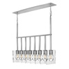 Quintiesse lampa wisząca Ludlow 8xE27 nikiel QN-LUDLOW8-PN