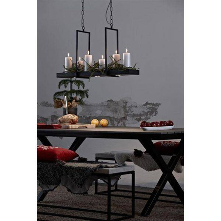 Markslojd żyrandol / lampa wisząca LED Tray 3x(3W 210lm 3000K) 9W 630lm czarna 105780