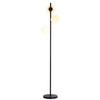 Light Prestige lampa podłogowa Dorado 3xE14 czarno/biała LP-002/3F BK