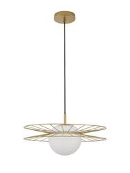 Luces Exclusivas lampa wisząca Morelos Ε27 złota LE42940