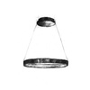 Milagro lampa wisząca LED Cassiopeia 8,5W 680lm 3000K czarna/chrom MZ5043