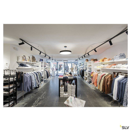 SLV lampa szynowa (reflektorek) LED Helia 50 1F 11W 750lm 3000K czarna 35° 143580