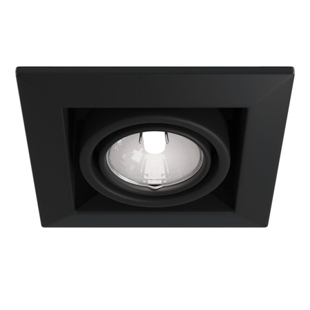 Maytoni oczko stropowe Metal Modern GU10 czarne DL008-2-01-B