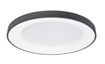 Luces Exclusivas plafon LED Tome 50W 3250lm 3000K czarny LE41523
