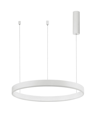Luces Exclusivas lampa wisząca LED Jaca CCT ściemnialna z pilotem Ø 60 cm 40W 2943lm 2700-6000K IP20 biała LE43512