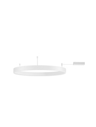 Luces Exclusivas lampa sufitowa LED Jaca ściemnialna Ø 80 cm 50W 4166lm 3000K IP20 biała LE43266