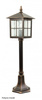 Su-ma lampa stojąca zewnętrzna Wenecja E27 czarna/patyna 76cm IP43 K 5002/3/KW