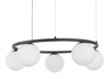 Luces Exclusivas żyrandol  / lampa wisząca LED Ubeda 5x(8W 515lm 3200K) 40W 2580lm czarno/biała LE41805