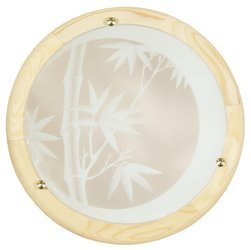 Candellux plafon Bamboo 2xE27 drewniany 14-06653