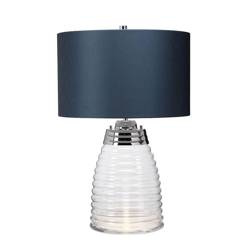 Quintiesse lampka biurkowa Milne 2xE27 + GU10 niebieska QN-MILNE-TL-TEAL