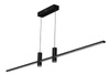 Azzardo SMART lampa wisząca LED Gerardo 33W 2145lm 3000/6000K czarna AZ5447