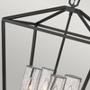 Quintiesse lampa wisząca zewnętrzna Alford Place 4xE14 czarna IP44 QN-ALFORD-PLACE-4P-MB