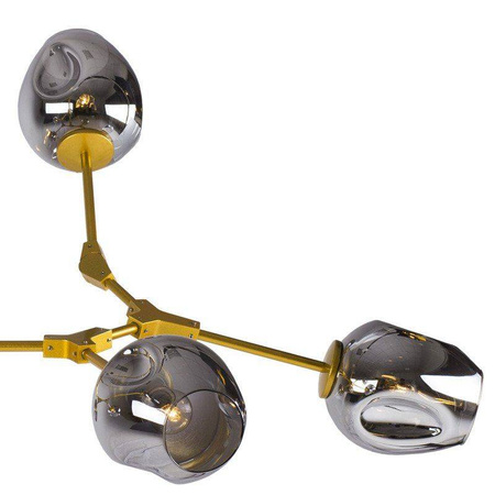 Step Into Design żyrandol / lampa wisząca Modern Orchid 6 6xE27 złota ST-1232-6 GOLD