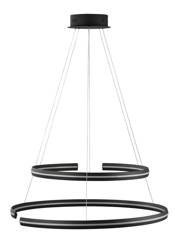 Luces Exclusivas lampa wisząca LED Bello 93W 3422lm 3000K czarna LE41596