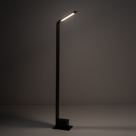 Nowodvorski lampa stojąca zewnętrzna Slim 7W 450lm 3000K wys. 80 cm czarna 11540