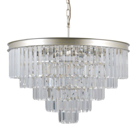 Italux żyrandol / lampa wisząca Verdes 11xE14 złoto szampańskie PND-44372-11-CHMP-GLD