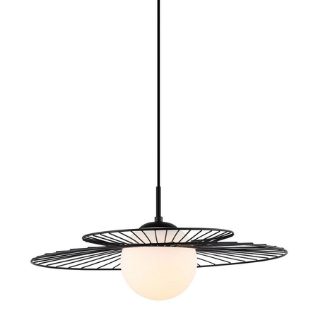 Italux lampa wisząca Sarah E27 czarna MDM-4000/1 BK