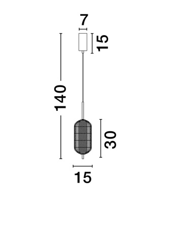 Luces Exclusivas lampa wisząca LED Tipuani ściemnialna Ø 15 cm 17W 1451lm 3000K IP20 złota LE44626