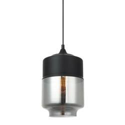 Italux lampa wisząca Molina E27 czarna MDM-2377/1 BK+SG