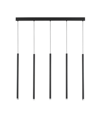 Luces Exclusivas lampa wisząca LED Bala 27W 1301lm 3000K IP20 czarna LE43237