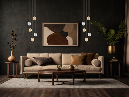 Luces Exclusivas lampa wisząca LED Cuyo ściemnialna Ø 31 cm 16W 832lm 3000K IP20 złota LE44212