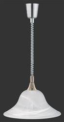 Trio lampa wisząca Viola E27 nikiel mat 301700107