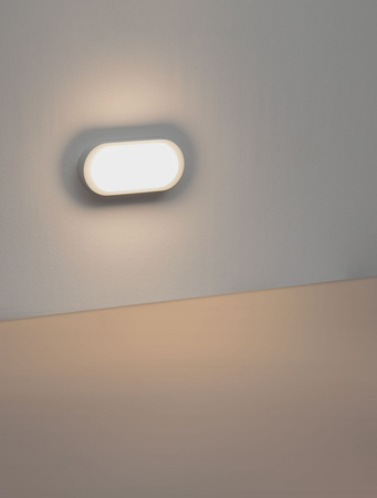 Luces Exclusivas kinkiet zewnętrzny LED Sovando 11W 885lm 3000K IP65 biały LE75251