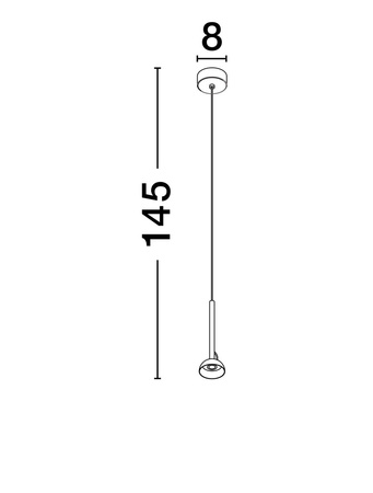 Luces Exclusivas lampa wisząca LED Achocalla Ø 6 cm 5W 377lm 3000K IP20 biała LE44760