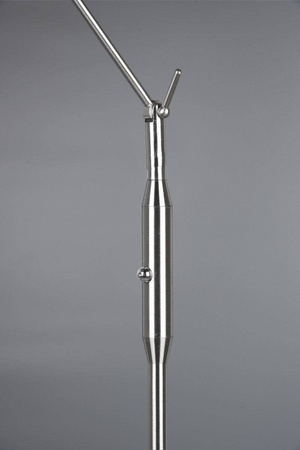 Trio lampa podłogowa LED Franklin 6W 650lm 2700/3200/4000K srebrna ściemnialna 133cm 426510107