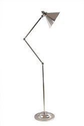 Elstead lampa podłogowa Provence E27 nikiel 167,3cm PV-FL-PN