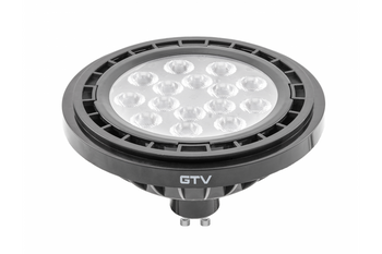 GTV żarówka LED GU10 12,5W 1100lm 3000K czarna LD-ES111WW13W40-10