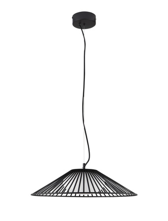 Luces Exclusivas lampa wisząca LED Pena Ø 50 cm 15W 688lm 3000K IP20 czarna LE44249