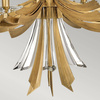 Quintiesse lampa wisząca Vida 6xE14 złota QN-VIDA6