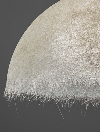 Luces Exclusivas lampa wisząca LED Mizque Ø 60 cm E27 1x12W IP20 biała LE44749