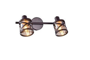 Rabalux kinkiet (reflektorki) Oberon 2xE14 brązowy 5336